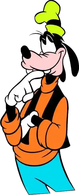 Goofy pensando