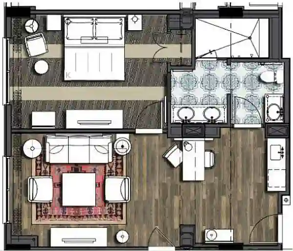 plano suite del sapphire falls universal orlando