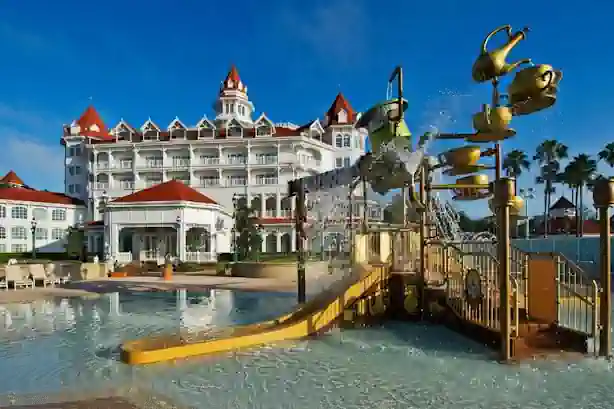 juegos de piscina del Grand Floridian disney world orlando