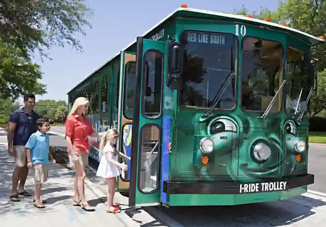 bus i ride trolley disney world Como moverse en Orlando