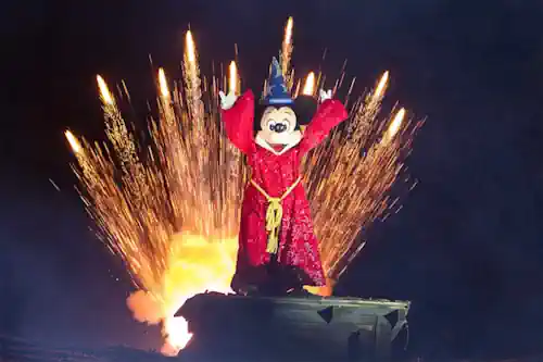 Fantasmic en Hollywood studios disney world orlando