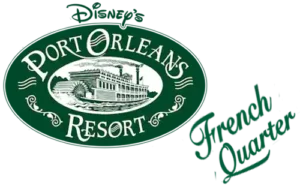 Logo Port Orleans French Quarter disney world orlando