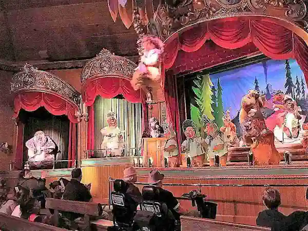 country bear jamboree atraccion magic kingdom Orlando