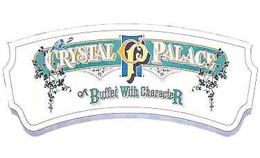 crystal palace logo restaurante magic kingdom orlando