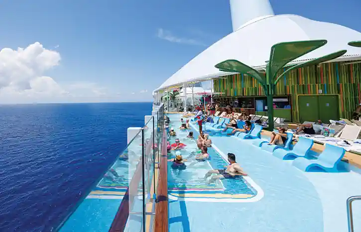 Psicina vista al mar Star of the seas de royal caribbeanm
