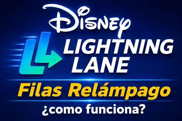 COmo funicona la fila relámpago en disney world